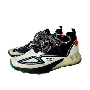 Adidas Men's Marvel x ZX 2K Boost 'Stark Industries' sneakers size 8